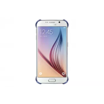 Samsung Klare Hülle EF-QG920B für Galaxy S6, Schwarz (EF-QG920BBEGWW)