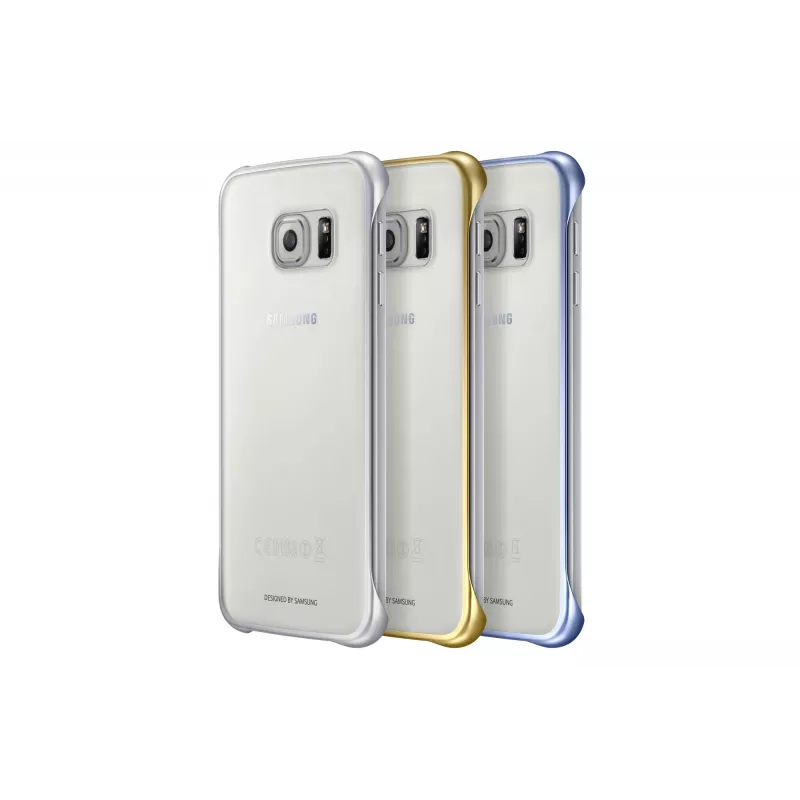 Samsung Klare Hülle EF-QG920B für Galaxy S6, Schwarz (EF-QG920BBEGWW)