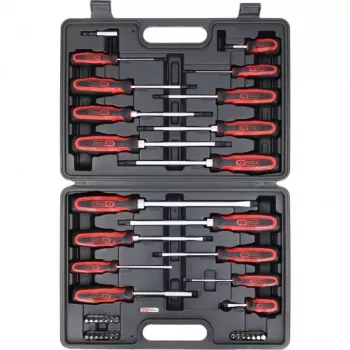 KS Tools ERGOTORQUEplus Schraubendreher- und Bit-Set, 39 Stk
