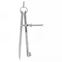 KS Tools 300.0411 Präzisions-Federspitzzirkel mit Bleistifthalter