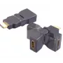e+p HDWD 7 HDMI-Kabel, vergoldet, Schwarz