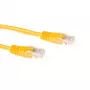 ACT Gelb 10 meter U/UTP CAT5E Patchkabel mit RJ45-Steckern