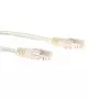 ACT Elfenbein 10 Meter U/UTP CAT5E Patchkabel mit RJ45-Steckern