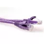 ACT Lila 3 m U/UTP CAT6 Patchkabel rastnasenfrei mit RJ45-Steckern