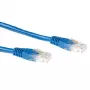 ACT Blau 3 Meter U/UTP CAT6 Patchkabel mit RJ45-Steckern