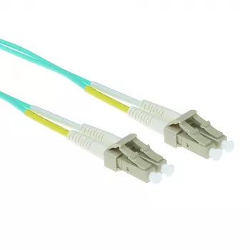 ACT 22 Meter LSZH Multimode 50/125 OM3 Duplex LWL-Patchkabel mit LC-Steckern