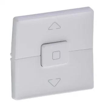 Legrand VLIFE 755140 Wippe für Rollladen, 1-fach, ultraweiß