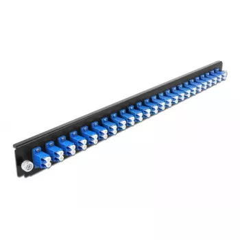 Splice-Box-Frontplatte DeLOCK 43357 24 Port LC Duplex blau