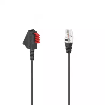 Telefonkabel Hama 00201116 6 m Schwarz RJ-45 TAE (F)