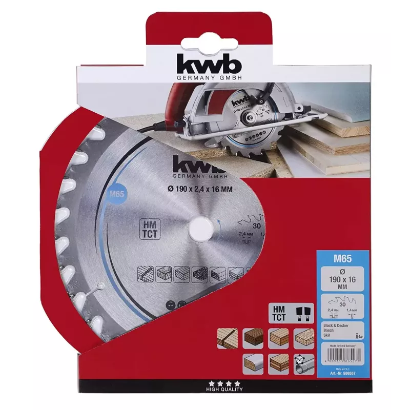 Kreissägeblatt KWB 586557 für Metall 1 Stück