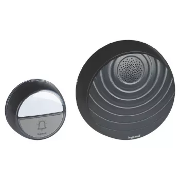 Legrand 094253 Funkgong-Set, Anthrazit