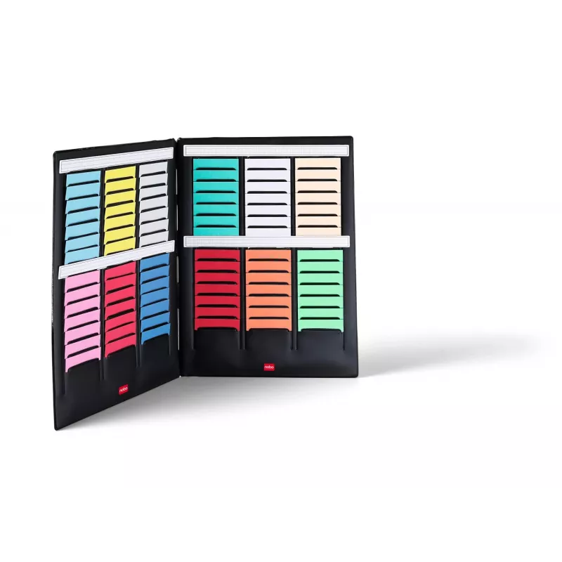 Nobo mini T-Card Planning kit Größe 2 96 Steckplätze