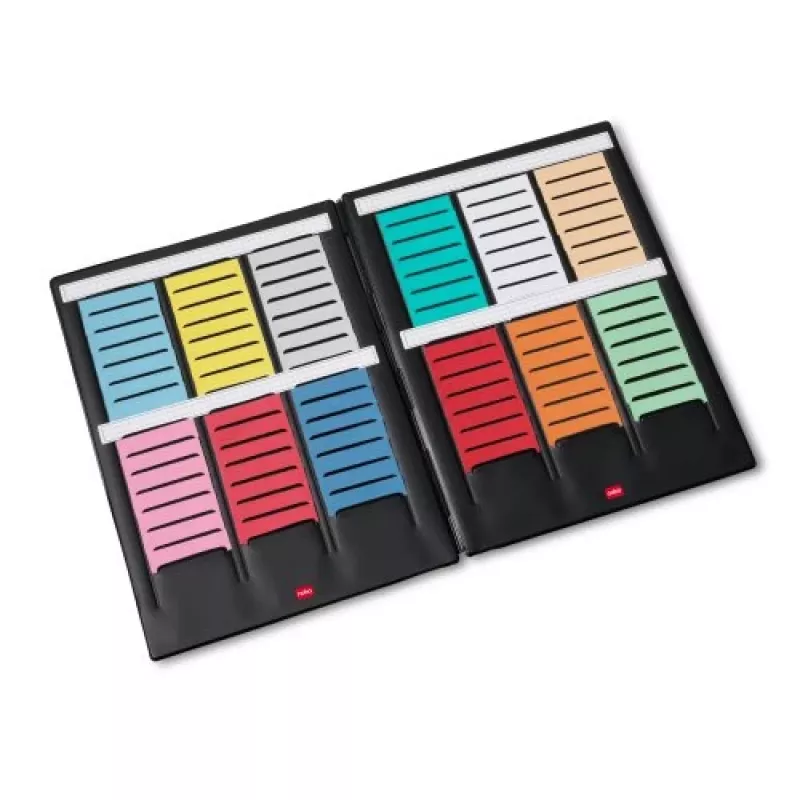 Nobo mini T-Card Planning kit Größe 2 96 Steckplätze