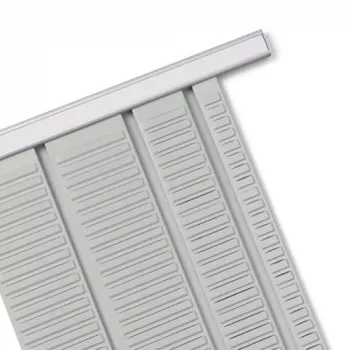 Nobo T-Card-Planungstafeln Größe 2, T-Karte, Grau, Metall, 54 mm, 69 mm, 11 mm