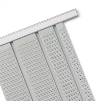 Nobo T-Card-Planungstafeln Größe 2, T-Karte, Grau, Metall, 54 mm, 69 mm, 11 mm