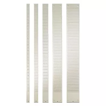 Nobo T-Card Metal Panels Size 3, 32 Slot, Grau, 96 mm, 655 mm, 294 g, 95 mm, 10 mm