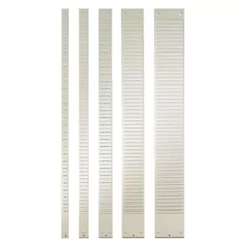 Nobo T-Card Metallpaneele Größe 3, 54 Fächer, Grau, 96 mm, 955 mm, 445 g, 97 mm, 11 mm