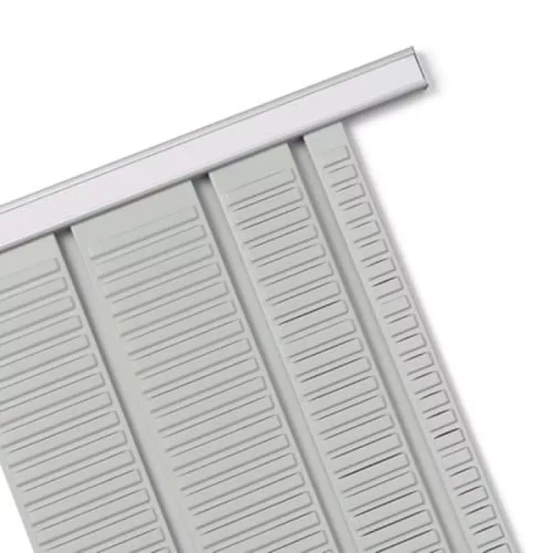 Nobo 1900405 T-Karten-Planungspanel, Größe 4, 54 Schlitze, 128 x 960 mm, Metall
