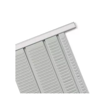 Nobo T-Card Support Rails 20 Link, Aluminium, Grau, 645 mm, 13 mm, 394 g, 68 mm