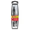 Herlitz 8710006 Zirkel-Set im Etui, 2-teilig, 110 mm, Schwarz