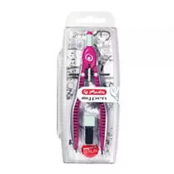 Zirkel Herlitz 11122348 Cyan Pink
