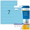 HERMA 5093 Dateietiketten A4 192 x 38 mm, blau, 175 Stück (25 Blatt x 7)