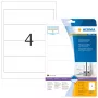 File labels HERMA A4 192x61 mm white paper matt opaque 100 pcs