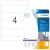 Wiederablösbare Aktenetiketten HERMA A4 192x59 mm weiß Movables