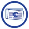 Avery Zweckform 321 Quittungsbuch (Quittung), A6 Querformat, 2 x 50 Blatt