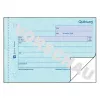 Avery Zweckform 321 Quittungsbuch (Quittung), A6 Querformat, 2 x 50 Blatt