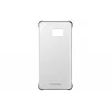 Samsung Clear Cover EF-QG928 Rückabdeckung für Galaxy S6 edge+, Silber, Transparent