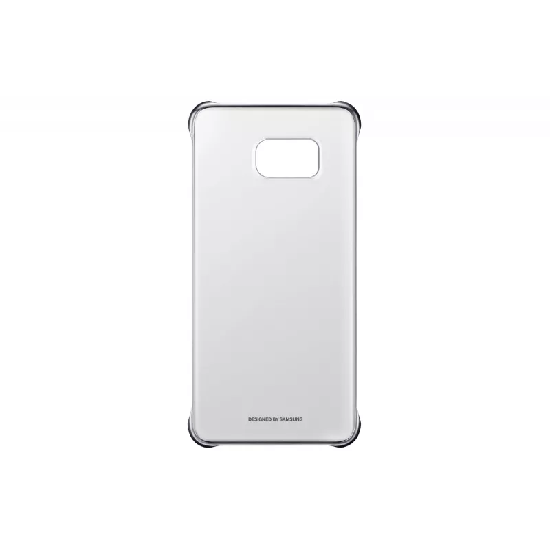Samsung Clear Cover EF-QG928 Rückabdeckung für Galaxy S6 edge+, Silber, Transparent