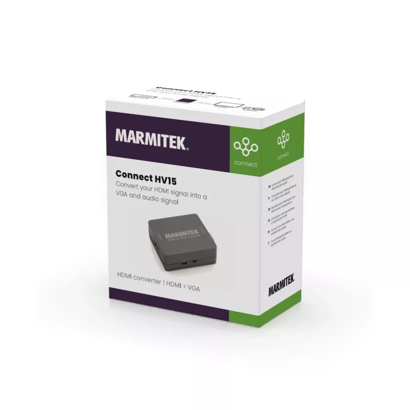 Marmitek Connect HV15 - HDMI zu VGA Adapter