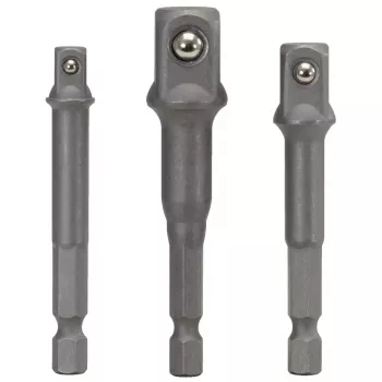 KS Tools 514.1105 1/4 Zoll Vierkant-Adapter-Set, 3 Stk.