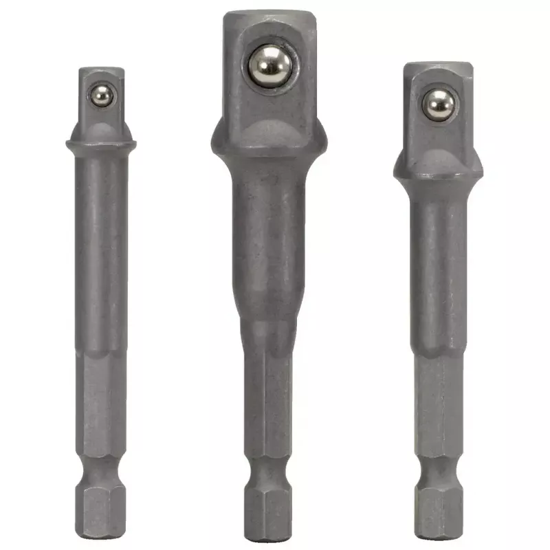 KS Tools 514.1105 1/4 Zoll Vierkant-Adapter-Set, 3 Stk.