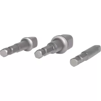 KS Tools 514.1105 1/4 Zoll Vierkant-Adapter-Set, 3 Stk.