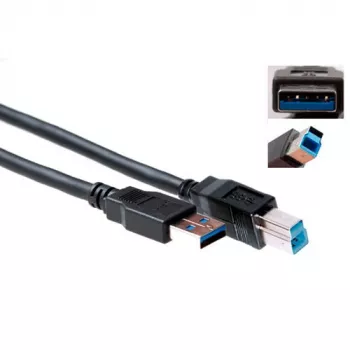 USB-Kabel ACT USB 3.2 Gen1 A Stecker - USB B Stecker 0,50 m