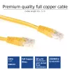 ACT Gelb 2 Meter U/UTP CAT6 Patchkabel mit RJ45-Steckern