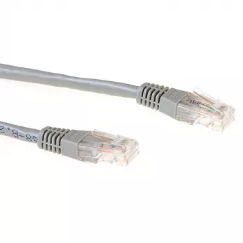 ACT Grau 5 Meter LSZH U/UTP CAT6 Patchkabel mit RJ45-Steckern