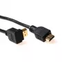 ACT 1 Meter HDMI High-Speed-Kabel v2.0 HDMI-A Stecker abgewinkelt - HDMI-A Stecker gerade