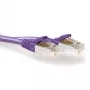 ACT Lila 30 meter LSZH SFTP CAT6A Patchkabel snagless mit RJ45-Anschlüssen