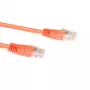 ACT Orange 0,5 m U/UTP CAT6 Patchkabel mit RJ45-Steckern