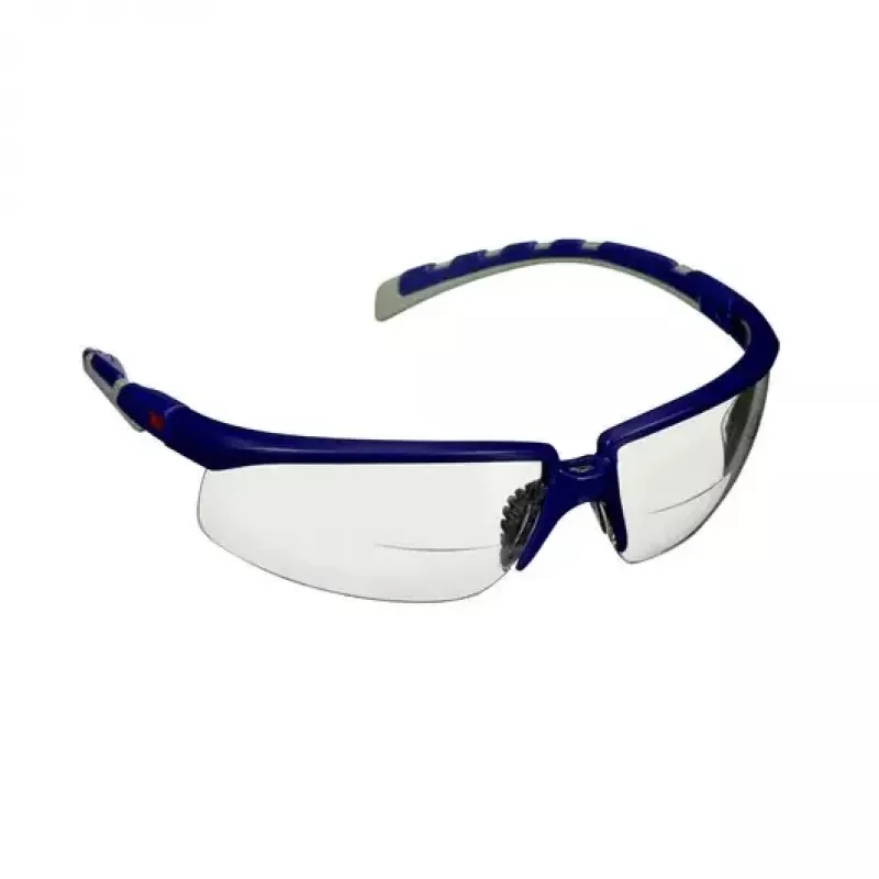 3M S2020AF-BLU Sicherheitsbrille Sicherheitsgläser Kunststoff Blau, Grau