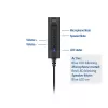 ACT AC9360 externe USB-A-Soundkarte