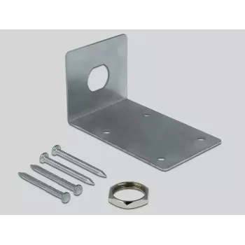 Delock 12568 LPWAN-Antenne, 890–960 MHz, N-Buchse, 3,5 dBi, omnidirektional, Wandmontage außen, grau