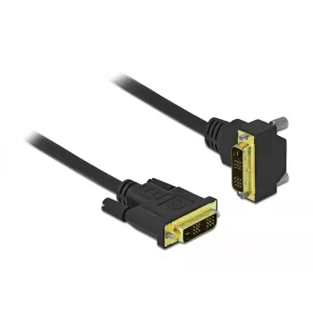 DVI-Kabel DeLOCK 85901 1 m DVI-D Schwarz