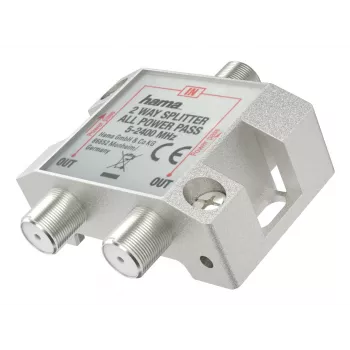 Hama 00305125 Kabel-Splitter/-Combiner Silber