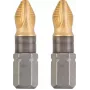 Schraubendreher-Bit KWB 124101 2 Stk. Pozidriv PZ 1 25 mm
