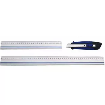 Lineal Wedo 525450 500 mm Aluminium Silber