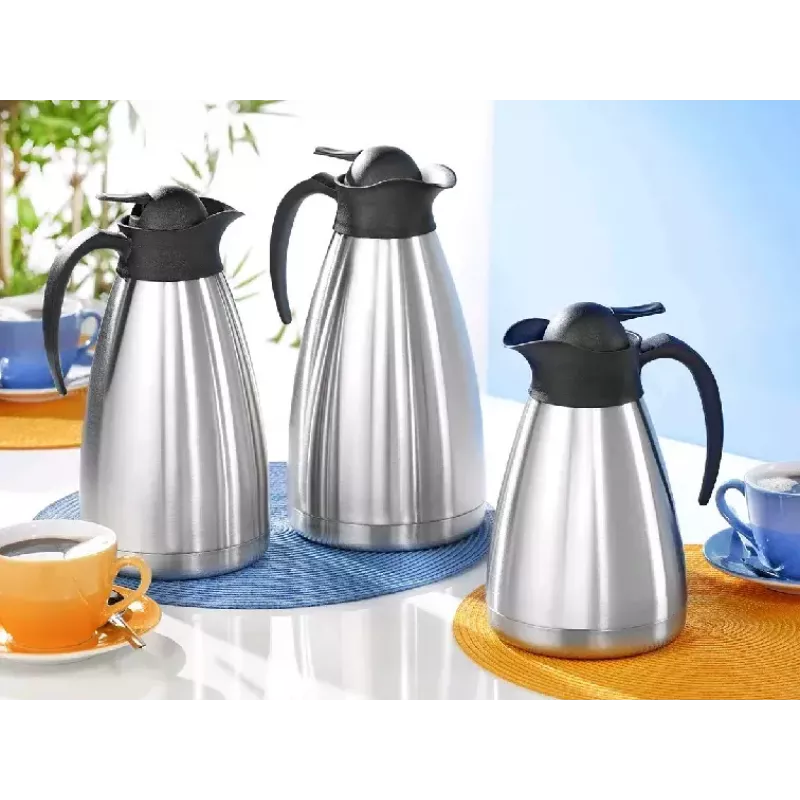 Esmeyer THERMOART Isolierflasche 1 L, mattes Edelstahl